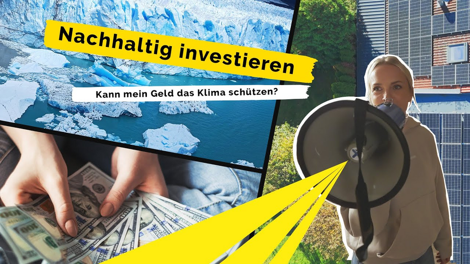 Nachhaltig investieren - Kann mein Geld das Klima schützen?